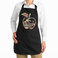 Teaching Is A Walk In The Park Funny Teacher Dinosaur Apron