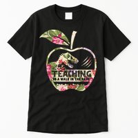 Teaching Is A Walk In The Park Funny Teacher Dinosaur Tall T-Shirt