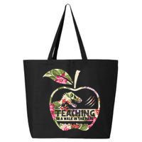 Teaching Is A Walk In The Park Funny Teacher Dinosaur 25L Jumbo Tote