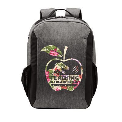 Teaching Is A Walk In The Park Funny Teacher Dinosaur Vector Backpack