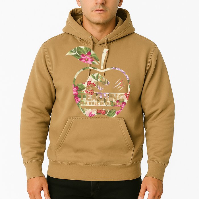Teaching Is A Walk In The Park Funny Teacher Dinosaur Hoodie