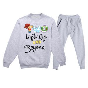 Two Infinity And Beyond Premium Crewneck Sweatsuit Set