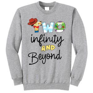 Two Infinity And Beyond Tall Sweatshirt