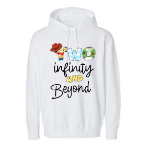 Two Infinity And Beyond Garment-Dyed Fleece Hoodie