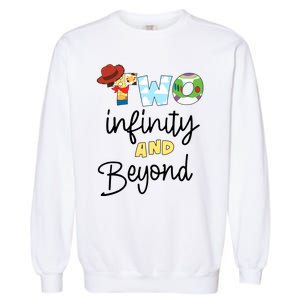 Two Infinity And Beyond Garment-Dyed Sweatshirt