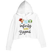 Two Infinity And Beyond Crop Fleece Hoodie