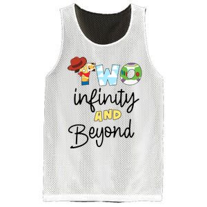 Two Infinity And Beyond Mesh Reversible Basketball Jersey Tank