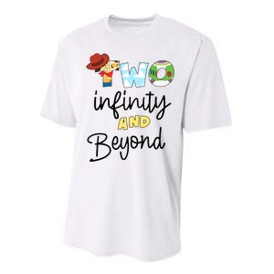 Two Infinity And Beyond Performance Sprint T-Shirt