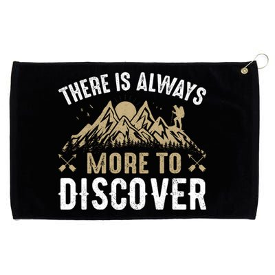 There Is Always More To Discover Camping Vintage Grommeted Golf Towel