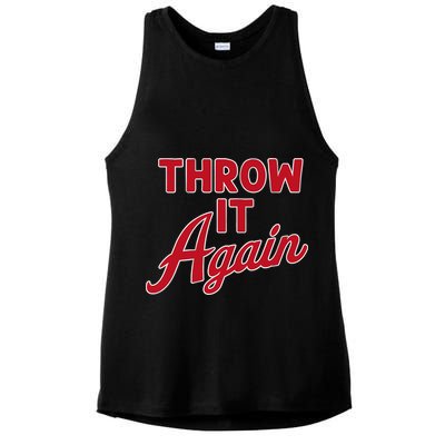Throw It Again Ladies PosiCharge Tri-Blend Wicking Tank