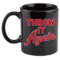 Throw It Again 11oz C Handle Ceramic Mug