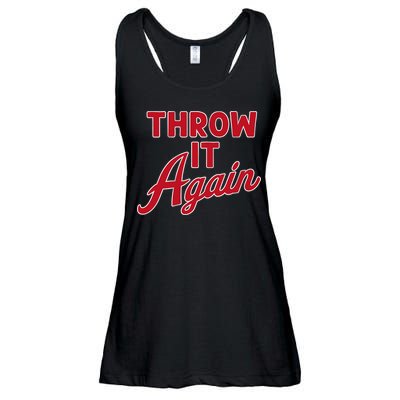 Throw It Again Ladies Essential Flowy Tank