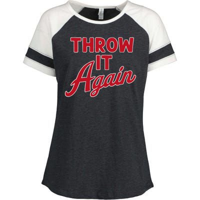 Throw It Again Enza Ladies Jersey Colorblock Tee