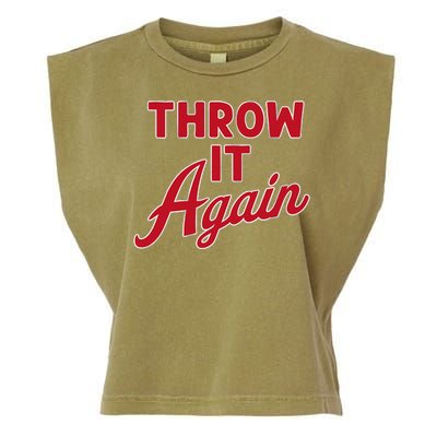 Throw It Again Garment-Dyed Women's Muscle Tee