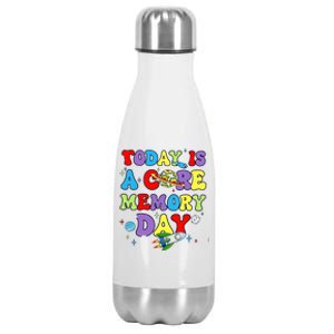 Today Is A Core Memory Day Stainless Steel Insulated Water Bottle