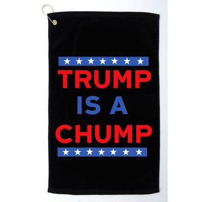 Trump Is A Chump Funny Political Golf Towel