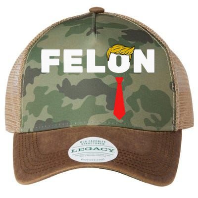 Trump Is A Felon Trump Is Guilty On 34 Counts Legacy Tie Dye Trucker Hat