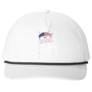 Trump Is A Scab Vote Kamala Harris Snapback Five-Panel Rope Hat