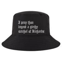 Thou Ingest A Satchel Of Richards Funny Medieval Meme Quote Cool Comfort Performance Bucket Hat