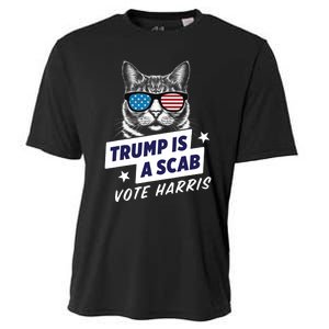 Trump Is A Scab Vote Harris 2024 Trump Is A Scab Vote Kamala 2024 Cooling Performance Crew T-Shirt