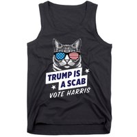 Trump Is A Scab Vote Harris 2024 Trump Is A Scab Vote Kamala 2024 Tank Top