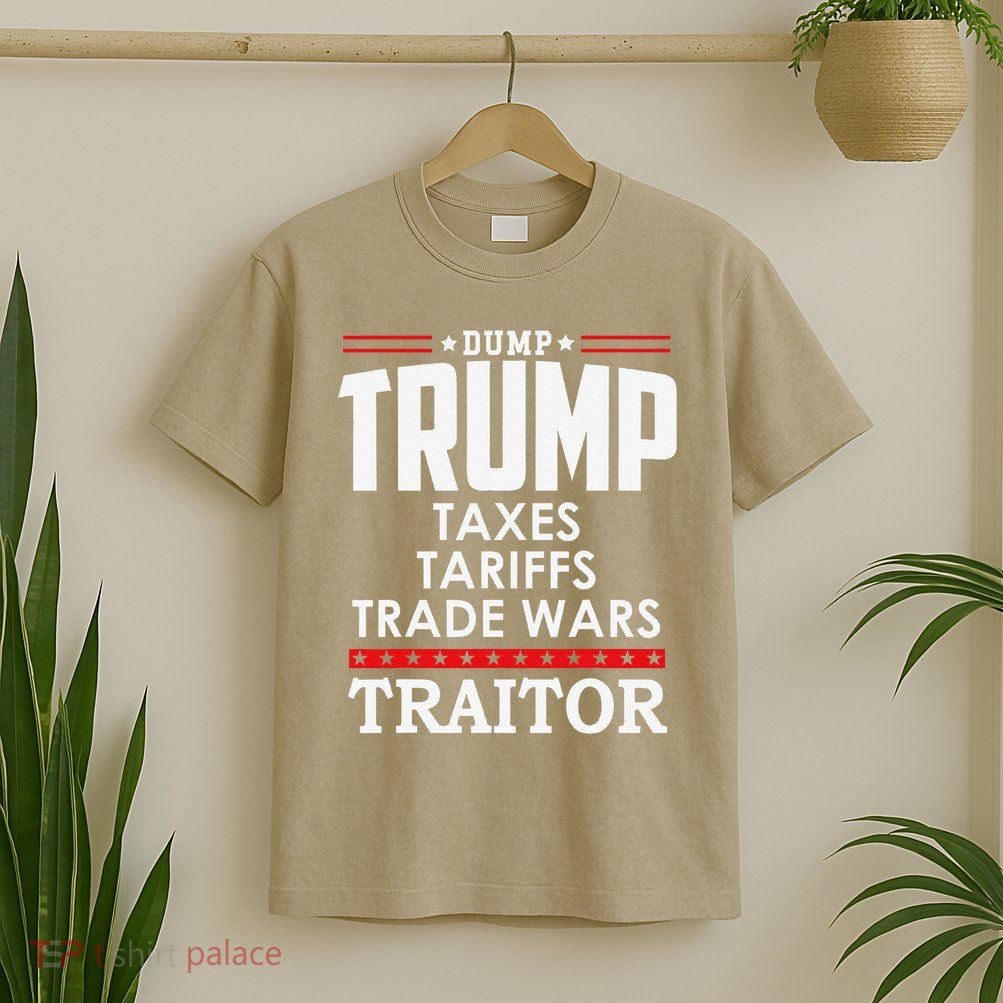 Trump Is A Traitor In Chief Dump Trump Tre45on Tr47tor 86 T-Shirt
