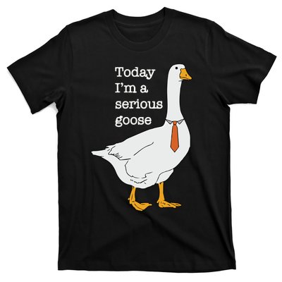 Today Im A Serious Goose Silly Goose T-Shirt