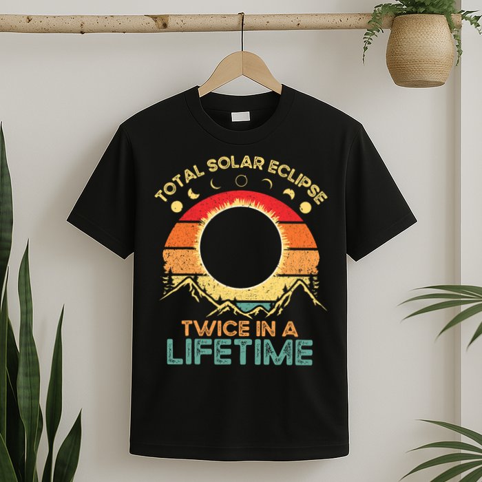 Twice In A Lifetime Solar Eclipse 2024 Total Eclipse Gift T-Shirt