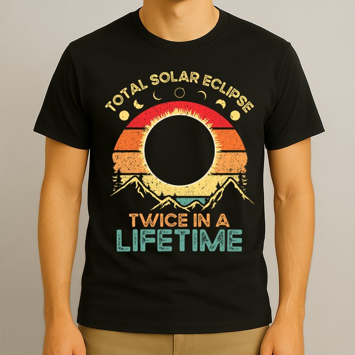 Twice In A Lifetime Solar Eclipse 2024 Total Eclipse Gift T-Shirt