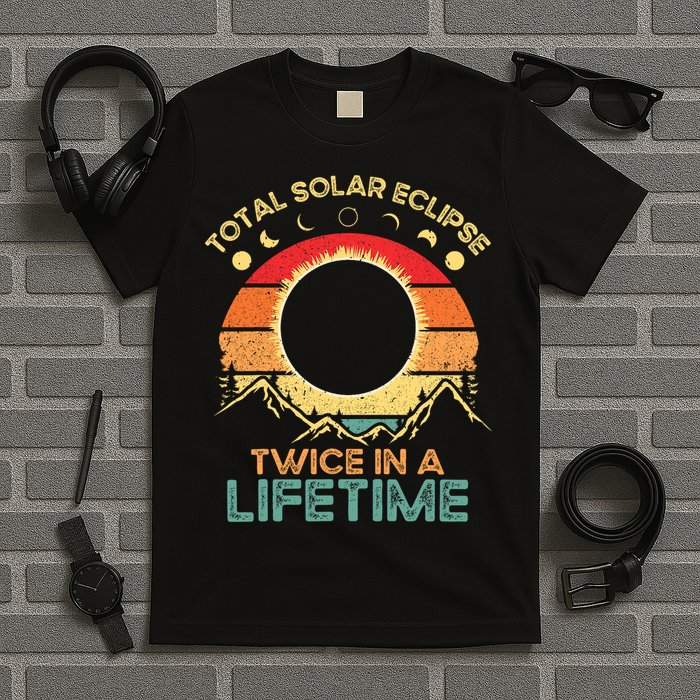 Twice In A Lifetime Solar Eclipse 2024 Total Eclipse Gift T-Shirt