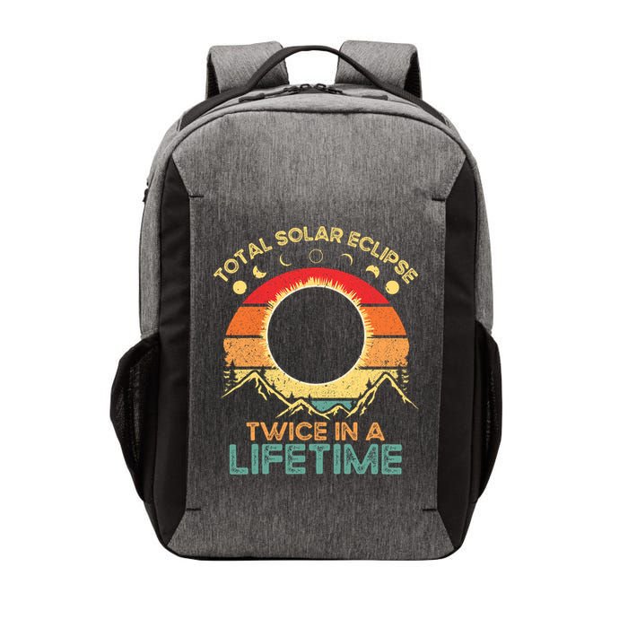 Twice In A Lifetime Solar Eclipse 2024 Total Eclipse Gift Vector Backpack