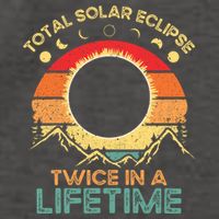 Twice In A Lifetime Solar Eclipse 2024 Total Eclipse Gift Vector Backpack