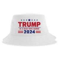 Trump Is A Scab Vote Madam President Kamala Harris 2024 Sustainable Bucket Hat