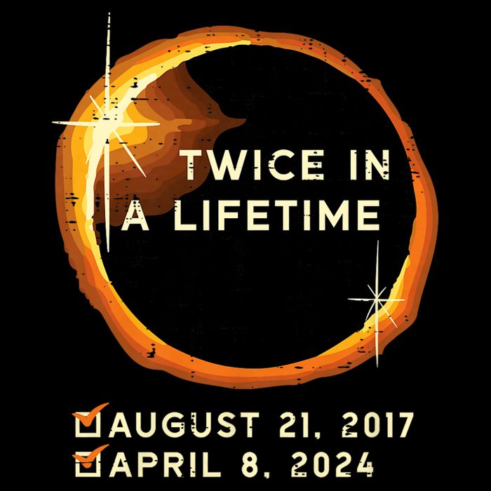 Twice In A Lifetime Total Solar Eclipse 2024 April 8th Totality Toddler T-Shirt