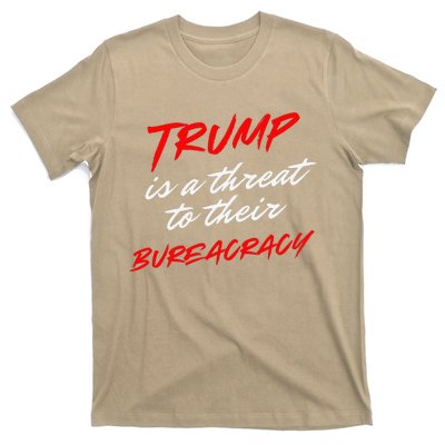 Trump Is A Threat To Their Bureaucracy T-Shirt