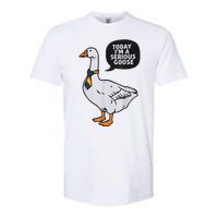 Today IM A Serious Goose Lgbt Cute Funny Serious Goose Softstyle CVC T-Shirt