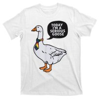 Today IM A Serious Goose Lgbt Cute Funny Serious Goose T-Shirt