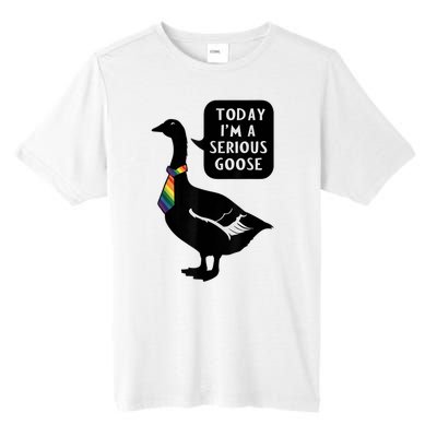 Today IM A Serious Goose Lgbt Cute Funny Serious Goose Tall Fusion ChromaSoft Performance T-Shirt