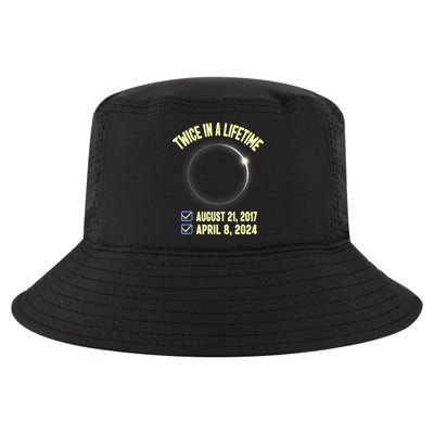 Twice In A Lifetime Solar Eclipse 2024 Total Eclipse Cool Comfort Performance Bucket Hat
