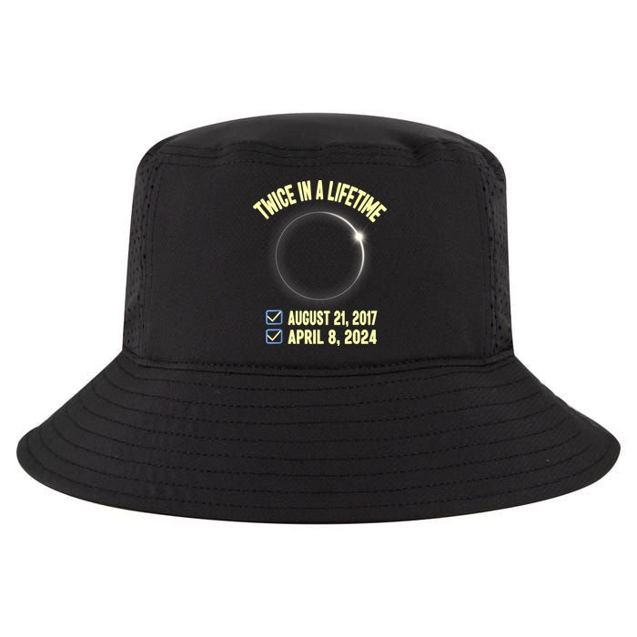 Twice In A Lifetime Solar Eclipse 2024 Total Eclipse Cool Comfort Performance Bucket Hat