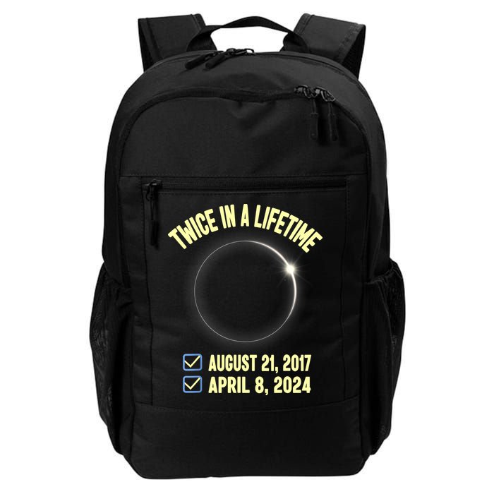 Twice In A Lifetime Solar Eclipse 2024 Total Eclipse Daily Commute Backpack
