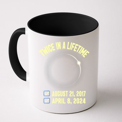 Twice In A Lifetime Solar Eclipse 2024 Total Eclipse Coffee Mug