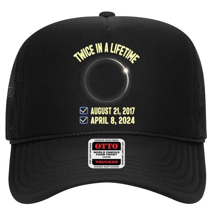 Twice In A Lifetime Solar Eclipse 2024 Total Eclipse Trucker Hat