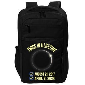 Twice In A Lifetime Solar Eclipse 2024 Total Eclipse Impact Tech Backpack