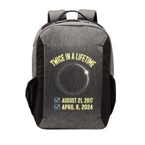 Twice In A Lifetime Solar Eclipse 2024 Total Eclipse Vector Backpack