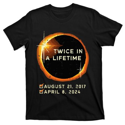 Twice In A Lifetime Total Solar Eclipse 2024 T-Shirt