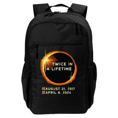 Twice In A Lifetime Total Solar Eclipse 2024 Daily Commute Backpack