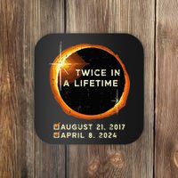 Twice In A Lifetime Total Solar Eclipse 2024 Coaster