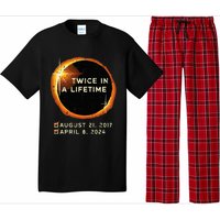 Twice In A Lifetime Total Solar Eclipse 2024 Pajama Set