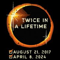 Twice In A Lifetime Total Solar Eclipse 2024 Mousepad